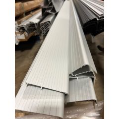 100" (8'4") Silver OEM Deck Edge Trim with Designer Lines