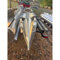 (#2) Heavy Duty 23.7 ft x 25” Center Transom Log - SOLD