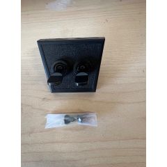 Radio Shack Dual Flip Switch Panel Assembly