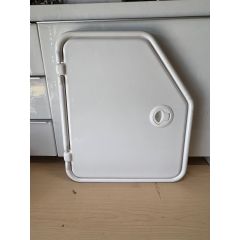 JC Tritoon - Pontoon Chocolate or White Seat Door with Handle - SCARY HALLOWEEN SALE