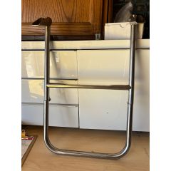 Rear Stainless 2-Step Ladder for Ski, Wake, Runabout Boat