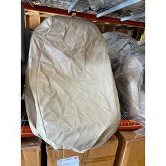 Beige Canvas Seat Cover - Large, “Perfect for  31” Back Recliner”