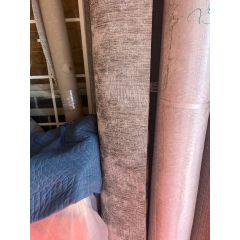 Patterned Gray Stone Floor Covering - 25 ft x 8.6 ft