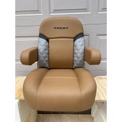 Crest 26” Luxury Beach Captain Recliner with Arms