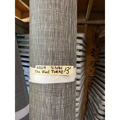 Gray Tweed Vinyl Floor Covering 13’ x 8’6