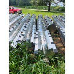 (#1) HEAVY DUTY Single Outer Log Float Toon 23’8” L x 26” D Starboard with Strake, Scratches